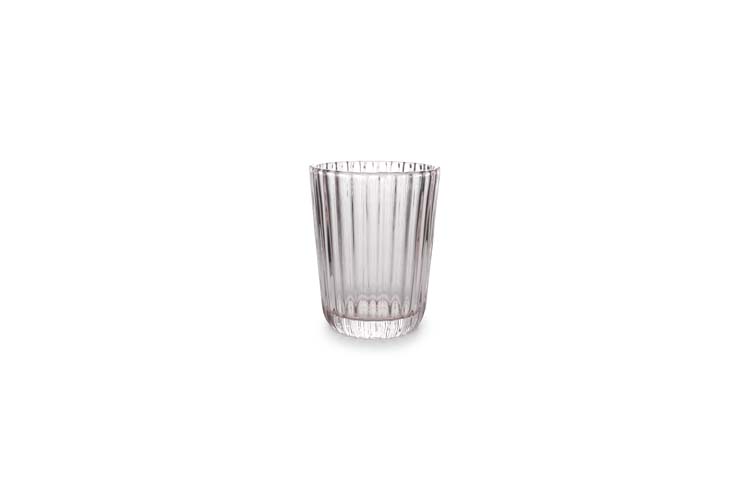 Glas Blossom roze 26 cl - 4 stuks