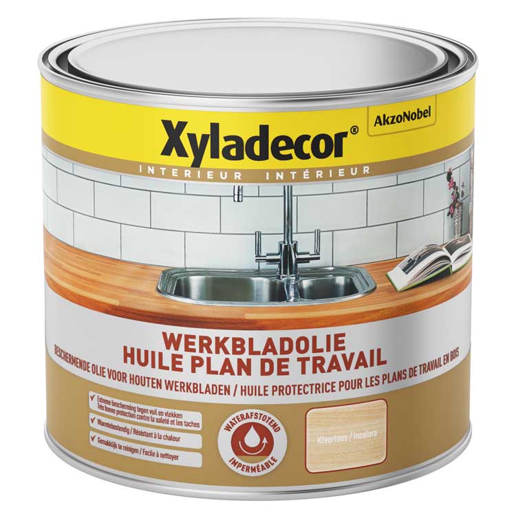 Xyladecor werkbladolie kleurloos 500ml