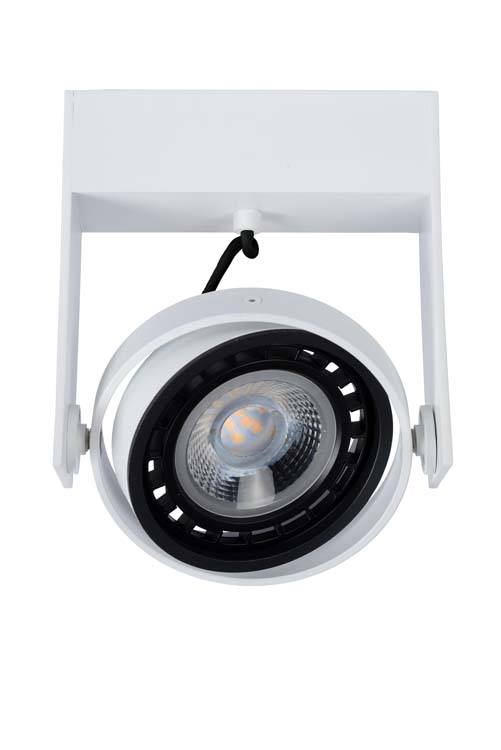 Plafondspot - LED Dim to warm - GU10 - 1x12W 3000K/2200K - Wit