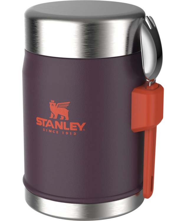 Stanley legendary food jar  + spork 0.4l plum