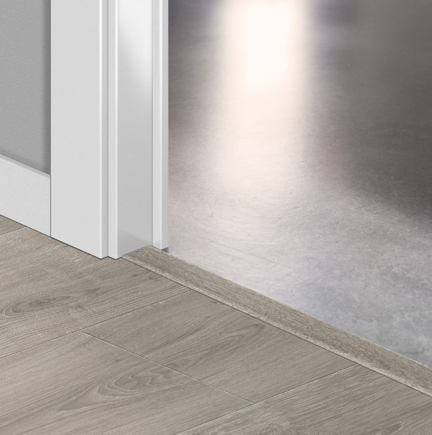 Profilé Incizo Quick-Step 13 x 48 x 2150 mm Chêne gris brossé