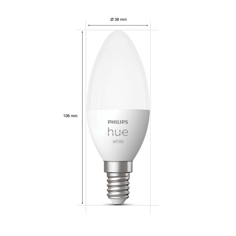 Ledlamp Warm wit E14 5.5W 470LM dimbaar