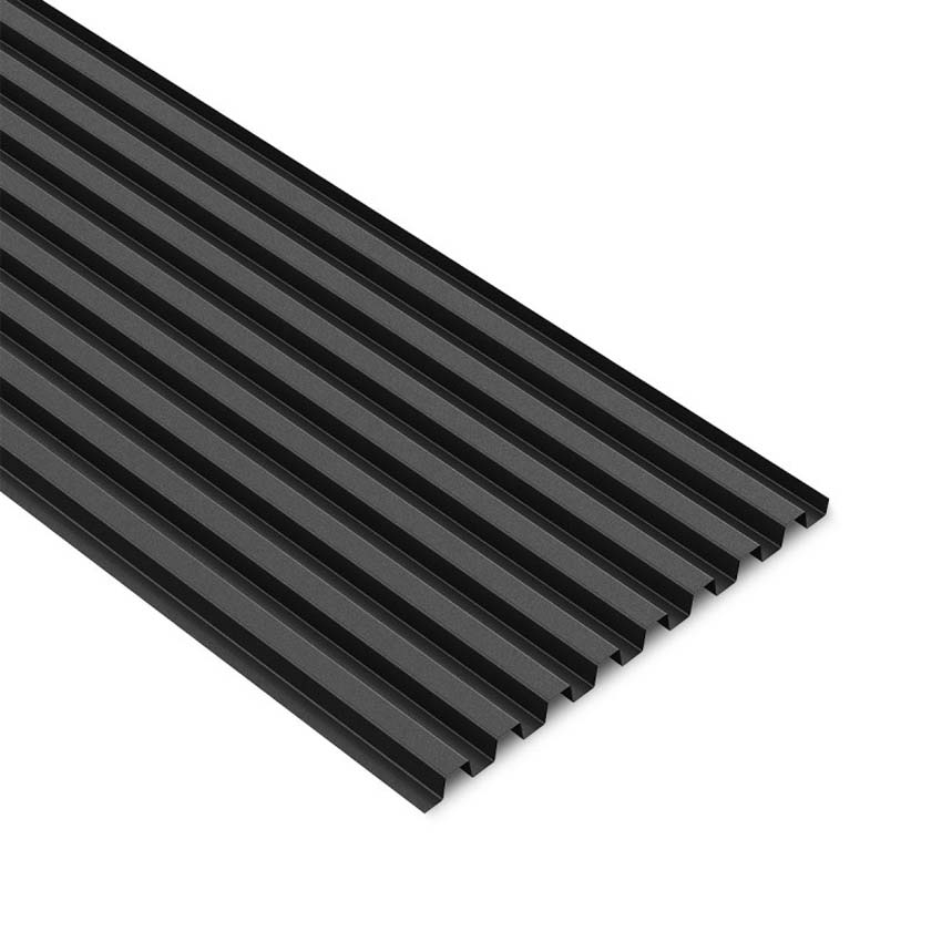 Panneau de façade line up outdoor acier anthracite - 36x300cmm