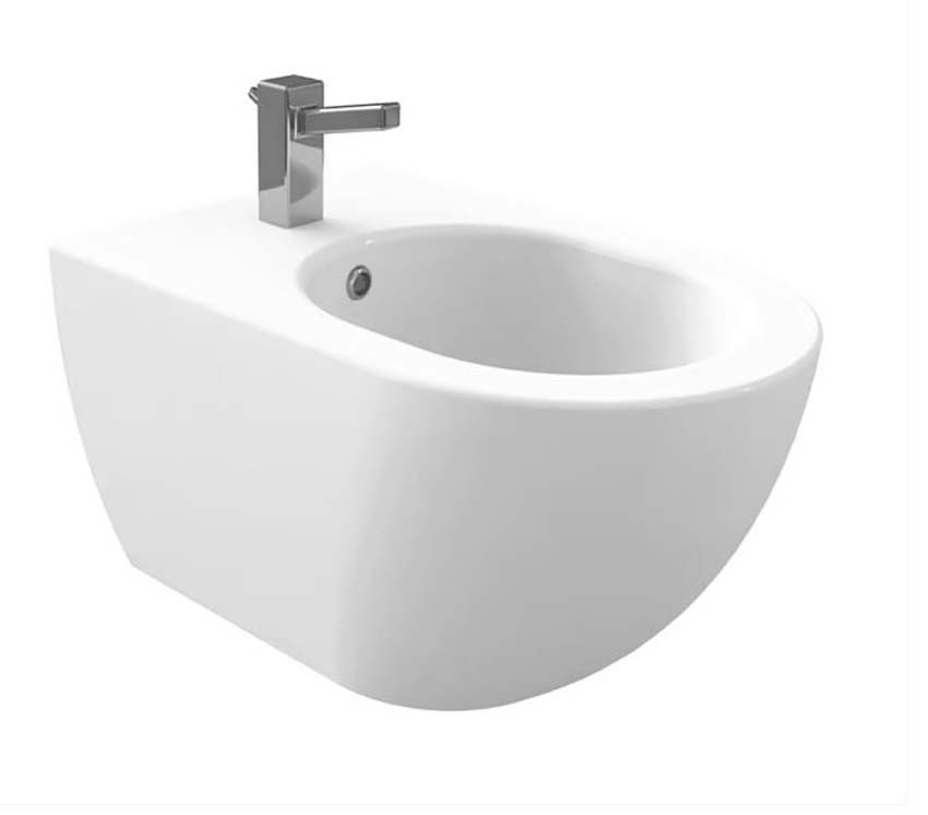 Bidet suspendu blanc