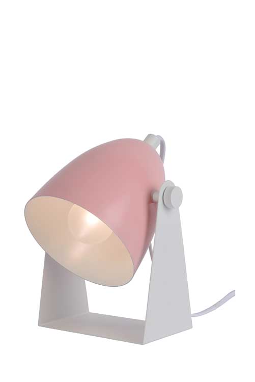 Lucide CHAGO - Lampe de table - E14 - Rose