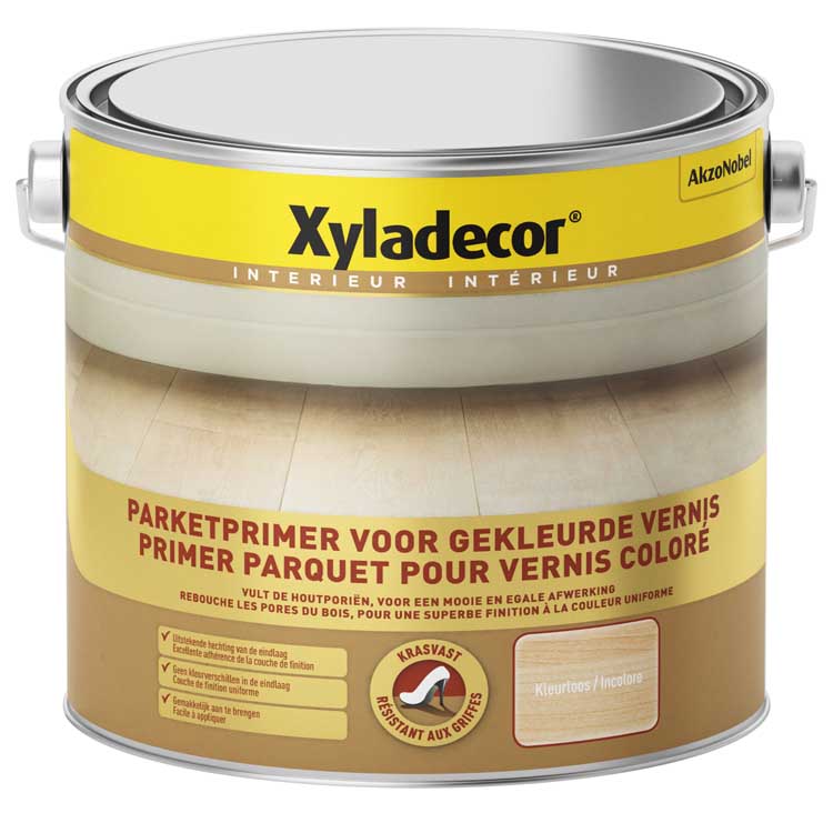 Xyladecor apprêt parquet vernis coloré 2.5L