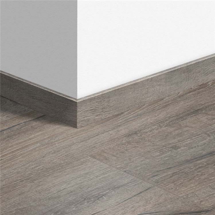 Plinthe Standard Quick-Step Chêne héritage gris 58 x 12 x 2400 mm