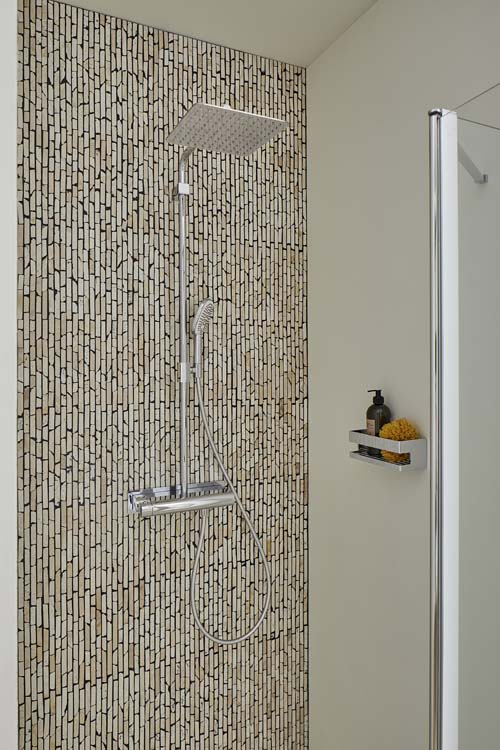 Mosaïque brick beige 30,5 x 30,5 cm