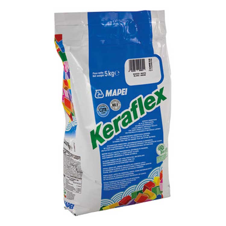 Tegellijm Pro+ wit tegels groot formaat 5kg Mapei