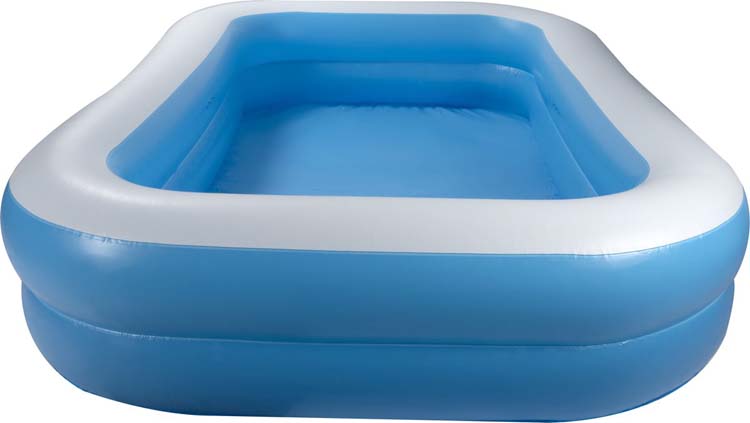 Piscine gonflable rectangle bleu 262x175 cm H51 cm 778 L