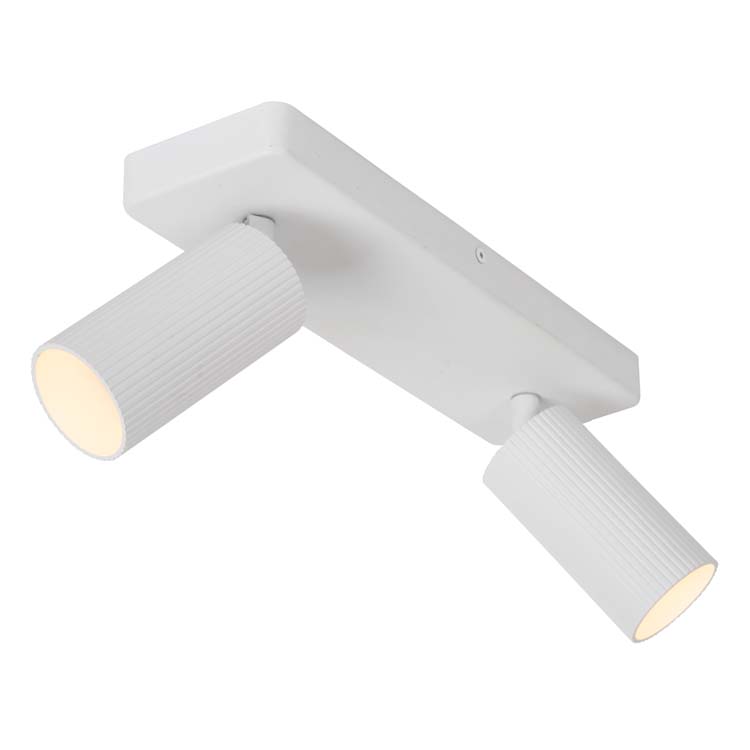 Lucide CLUBS - Spot plafond - 2xGU10 - Blanc