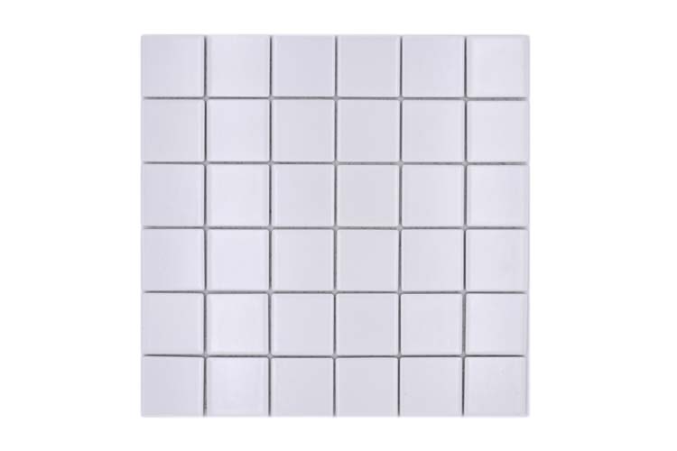 Mosaïque Architec blanche mat small 29,8 x 29,8 cm