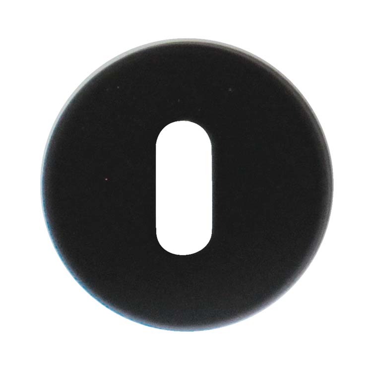 Entrée de clé rond rosace clique 45mm noir