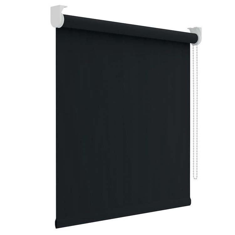 Store enrouleur occultant noir 140x250cm