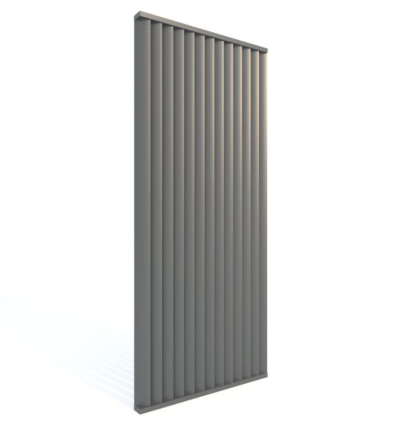 Cloison de claire voie vertical pour pergola Solis anthracite 100cm