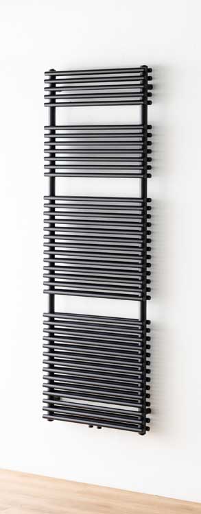 Radiateur sèche-serviette Doby double noir 180 x 60 cm 1810 Watt