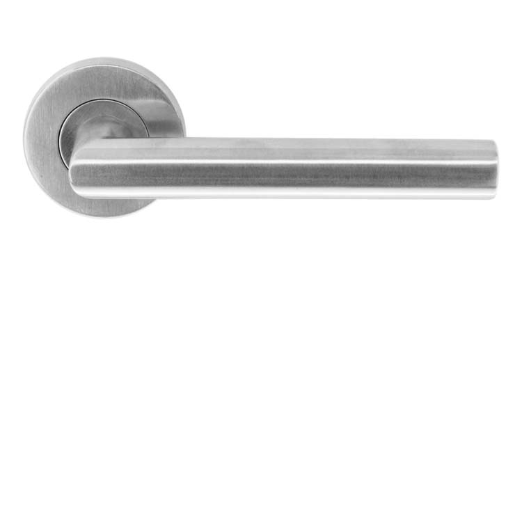 Poignée de porte belluno 19mm inox plus sans rosace