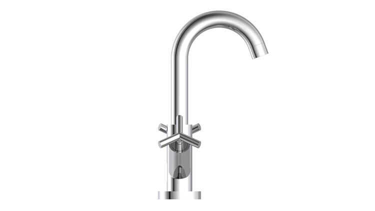 Robinet de lavabo Eros 28,40cm chrome