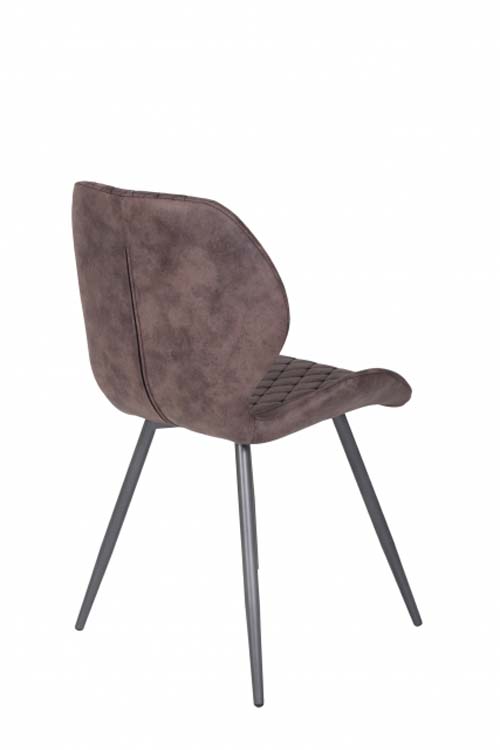 Chaise Asrau vintage marron