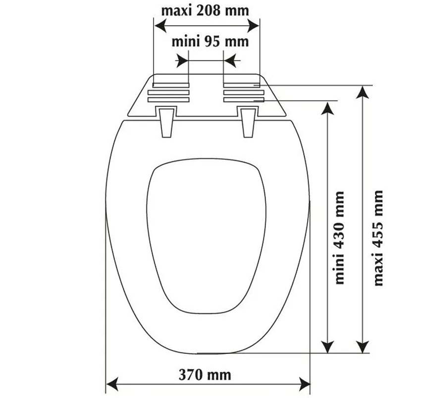 Wc-bril Atlas wit softclose