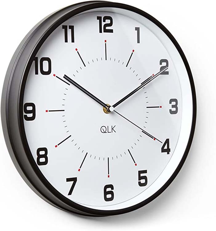 Horloge murale Cozy blanche D30 cm