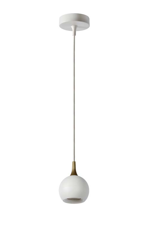 Hanglamp Wit Ø9 1xGU10 5W Metaal