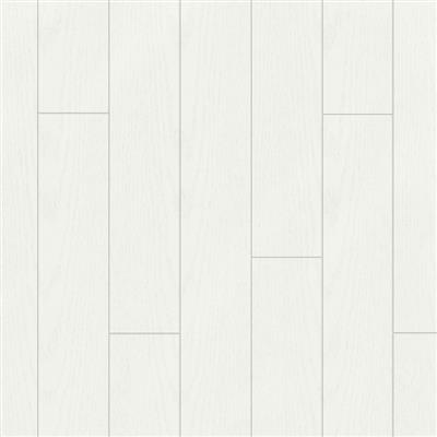 Panneau de plafond HDF aqua pour salle de bains blanc brillant 10mm