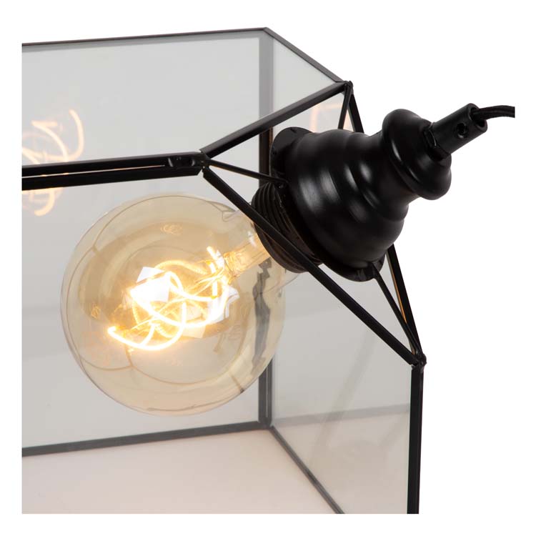 Lucide DAVOS - Lampe de table - 1xE27 - Transparent