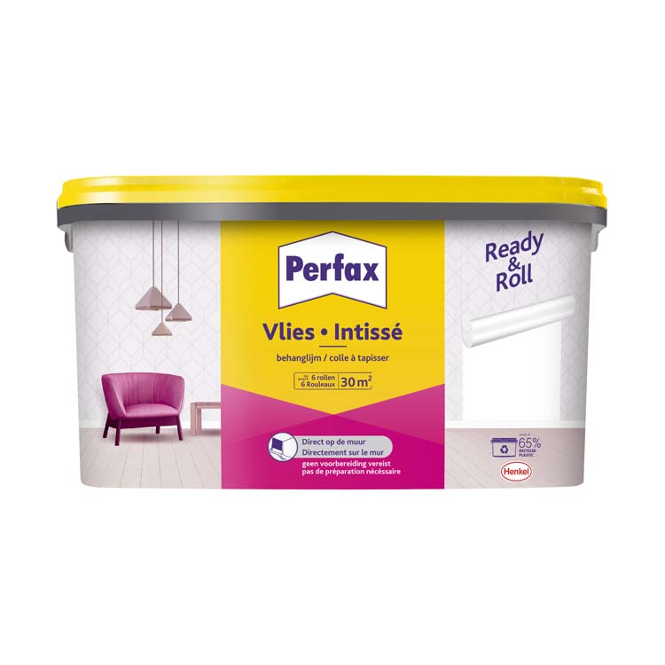 Perfax Ready & Roll vlies-behanglijm 4,5kg