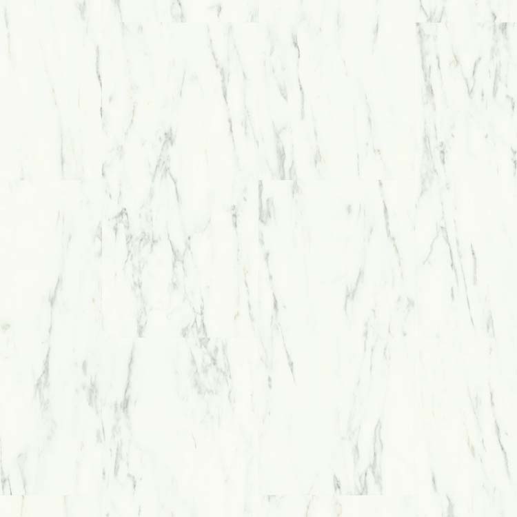 Vinyl Quick-step alpha vinyl tiles 4 plus 1mm wit carrara-marmer