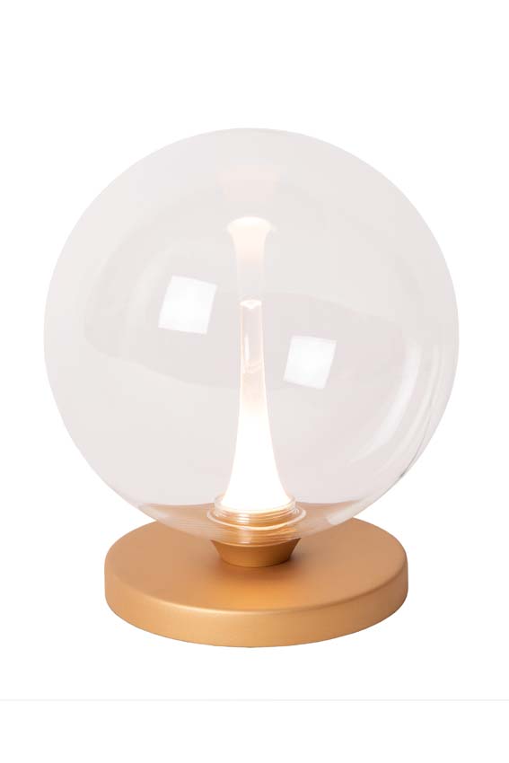 GISELA - Lampe de table - Ø 16 cm - LED - 1x5W 2700K - Transparent