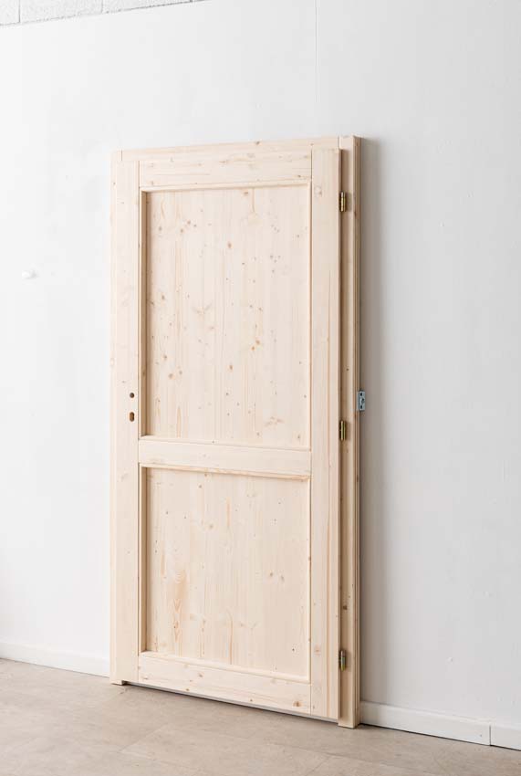 Porte extérieure en bois Gargano L 980 x H 1980 mm G