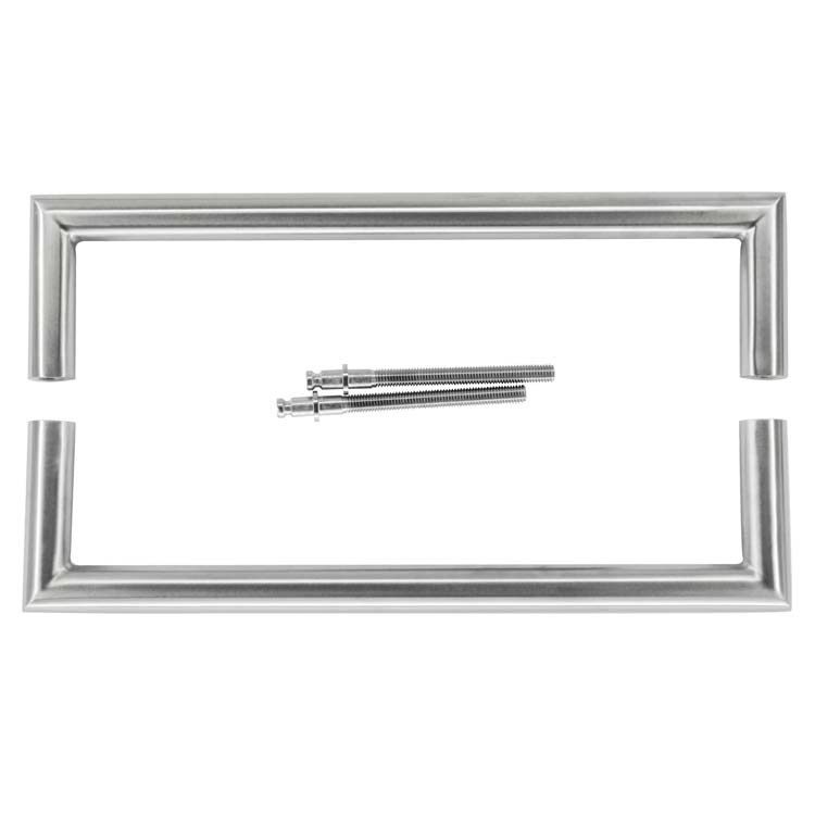 Tirant noto rond angles droits 20/300 inox plus paire épaisseur>3cm