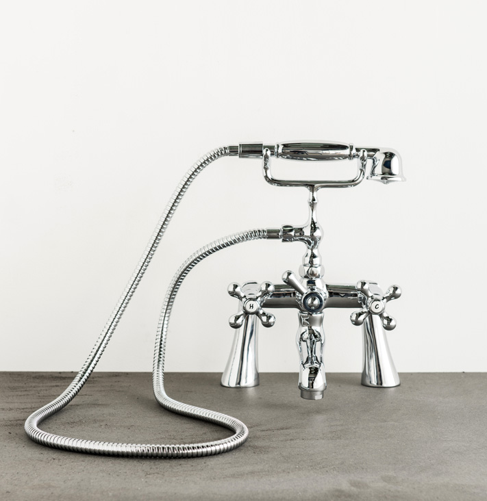 Robinet de bain Felicia retro chrome