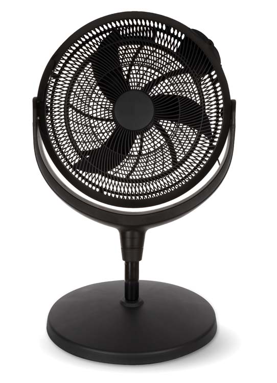 Ventilateur 2 en 1 table ou debout 40cm noir