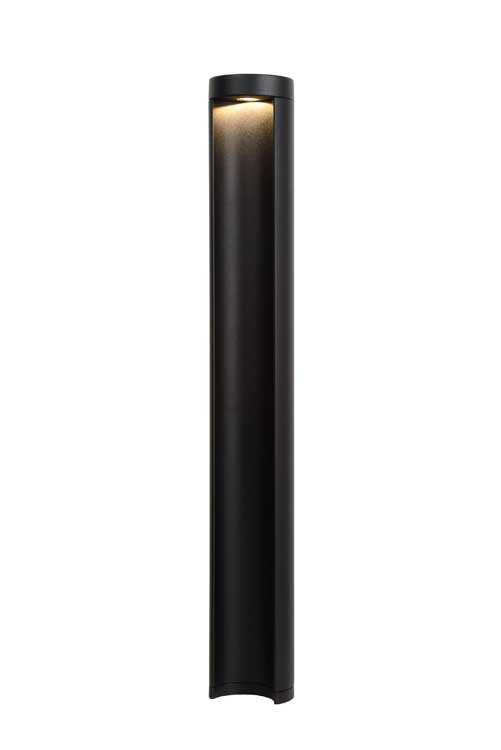 Lucide COMBO - Sokkellamp Buiten - Ø 9 cm - LED - 1x7W 3000K - IP54 - Zwart