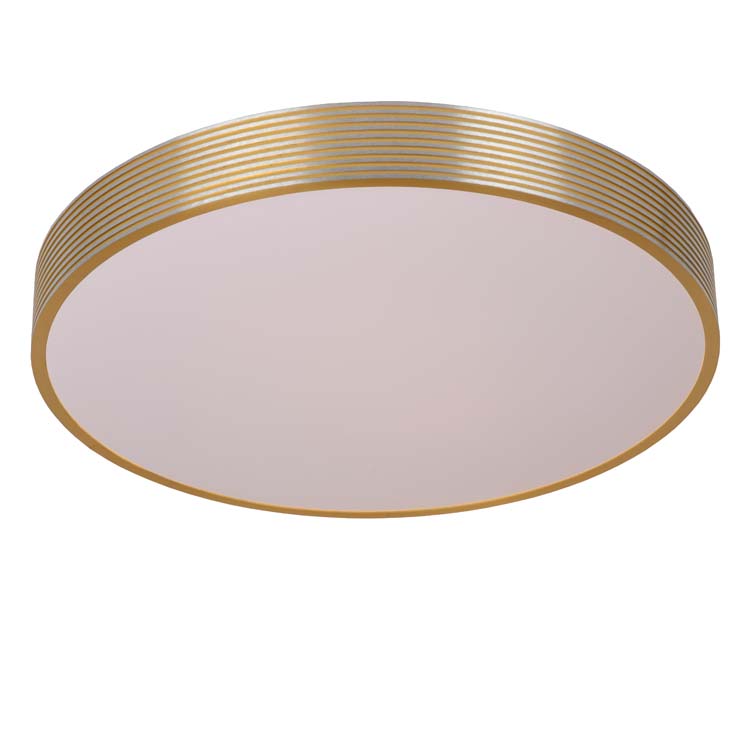 Plafonnière - Ø 39 cm - LED Dimb. - 1x24W 2700K - 3 StepDim - Mat Goud / Messing