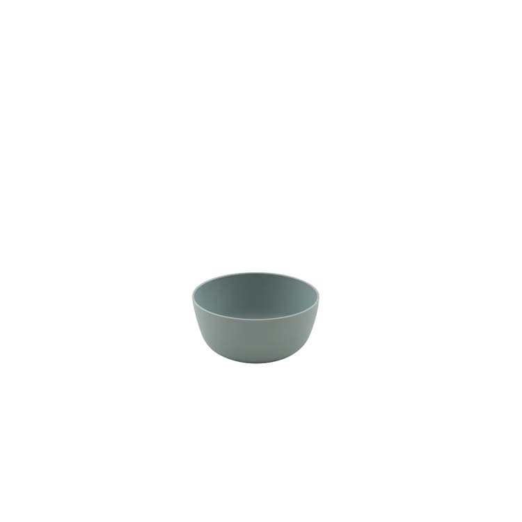 Bol Point-Virgule vert sauge dia 10cm h4.6cm