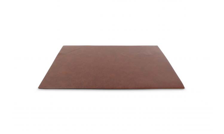 Placemat Layer lederlook donkerbruin 43x30 cm