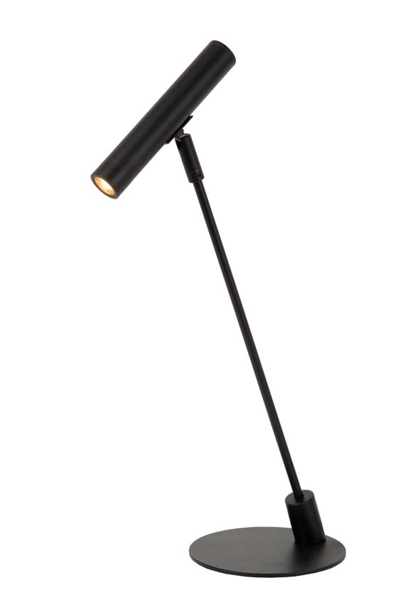 Lucide ALEC - Lampe de table - LED Dim. - G9 - 1x3W 2700K - Des anneaux interchangeables inclus - Noir