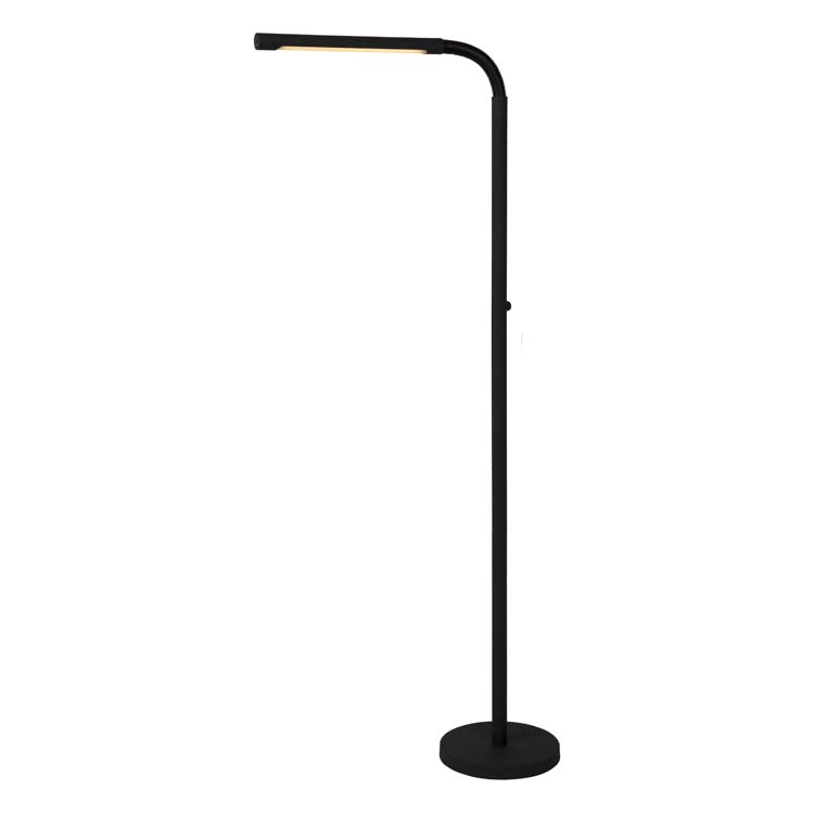 Lampadaire / lampe de lecture - LED Dim. - 3 StepDim - Noir  119 cm