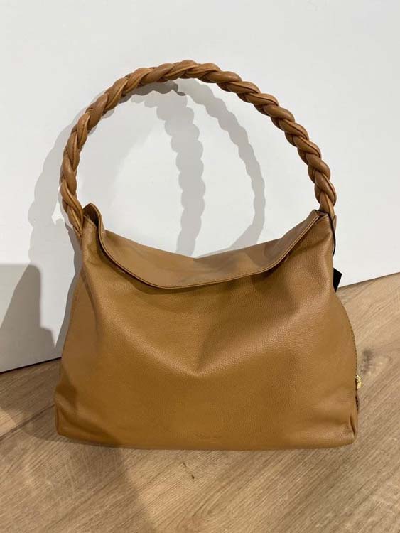 Saccoche Hobo Bag Flamant almond