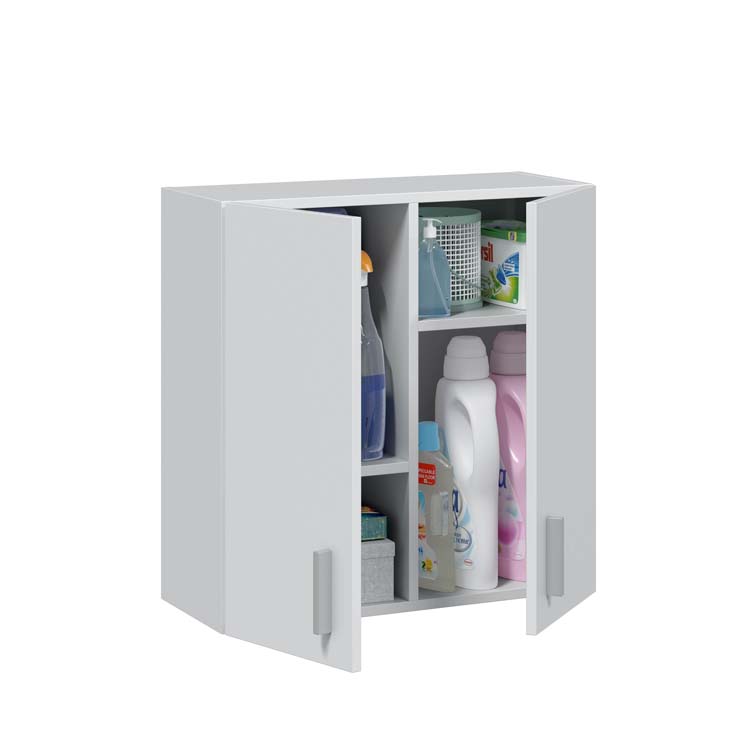 Armoire de rangement Finn suspenu double blanc 590 x 265 x 600 mm