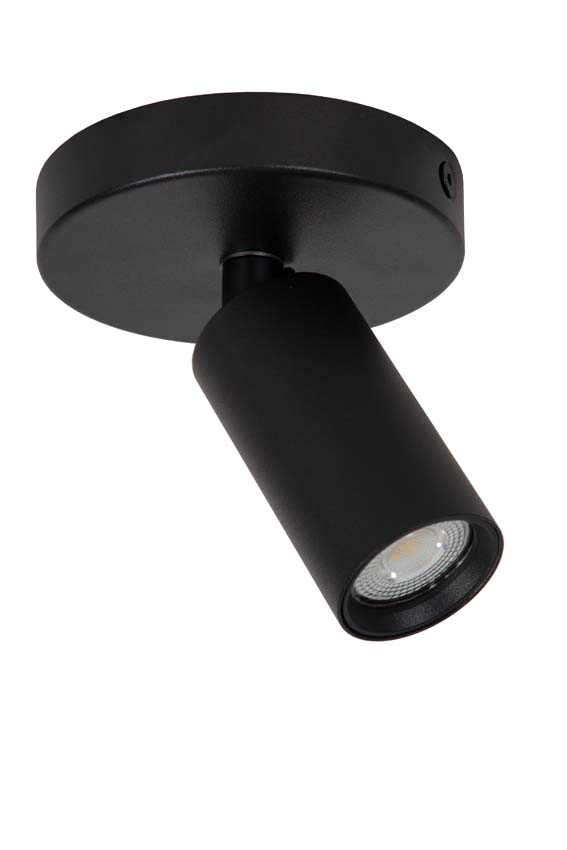 Lucide RITMO - Spot plafond - Ø 10 cm - 1xGU10 (MR11) - Noir