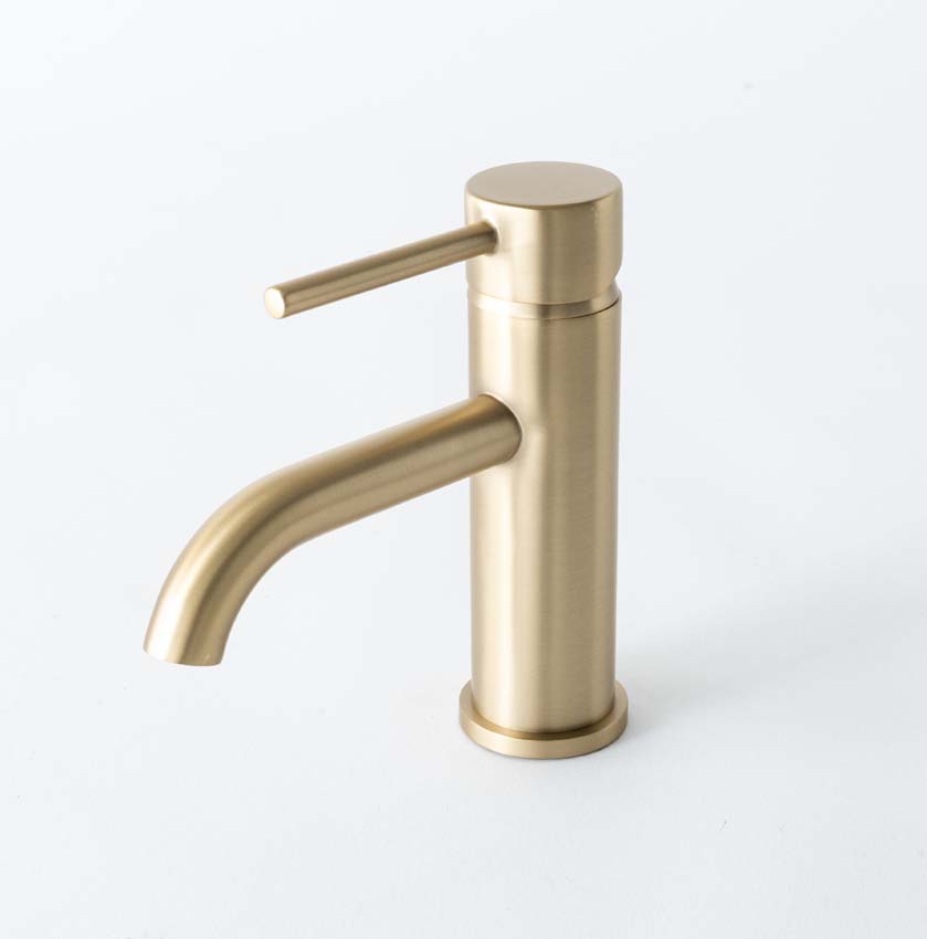 Robinet de lavabo Maddi brushed gold