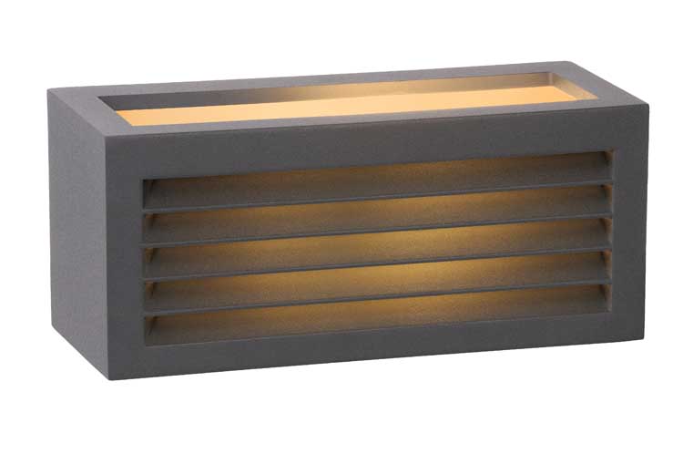 Lucide DIMO - Wandlamp Buiten - E27 - IP54 - Antraciet