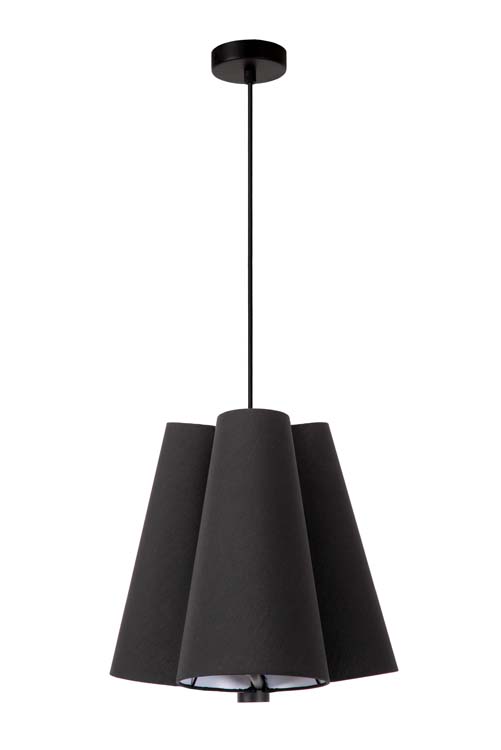 Lucide GREGORY - Suspension - Ø 34,3 cm - 3xE27 - Noir