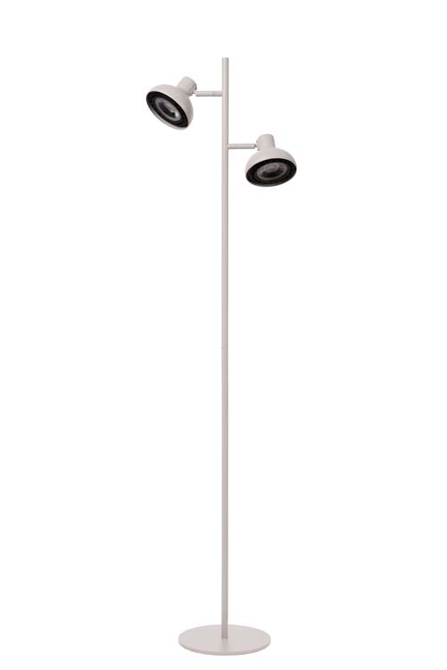 Lucide SENSAS - Lampadaire - 2xES111 - Blanc