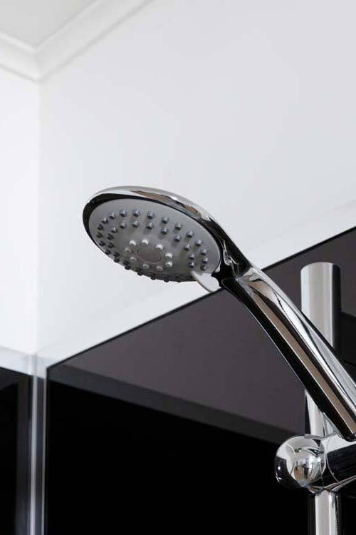 Cabine de douche Anik chrome droite