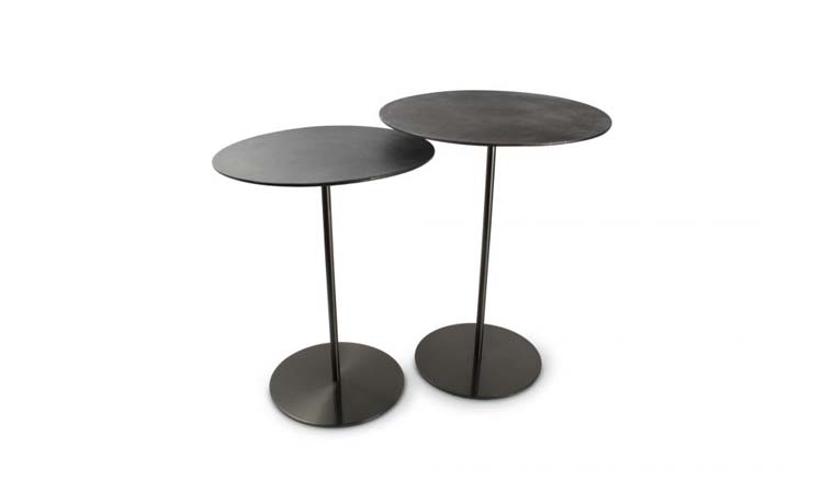 Table gigogne Ivy noir - 2 pcs